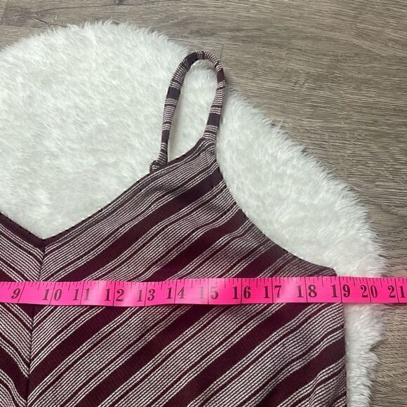 Universal Thread Summer Dress Loose Fit Stretch Size Large Stripe Spagetti Strap - Picture 3 of 6